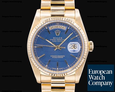 18038 blue rolex|Rolex 18038 value.